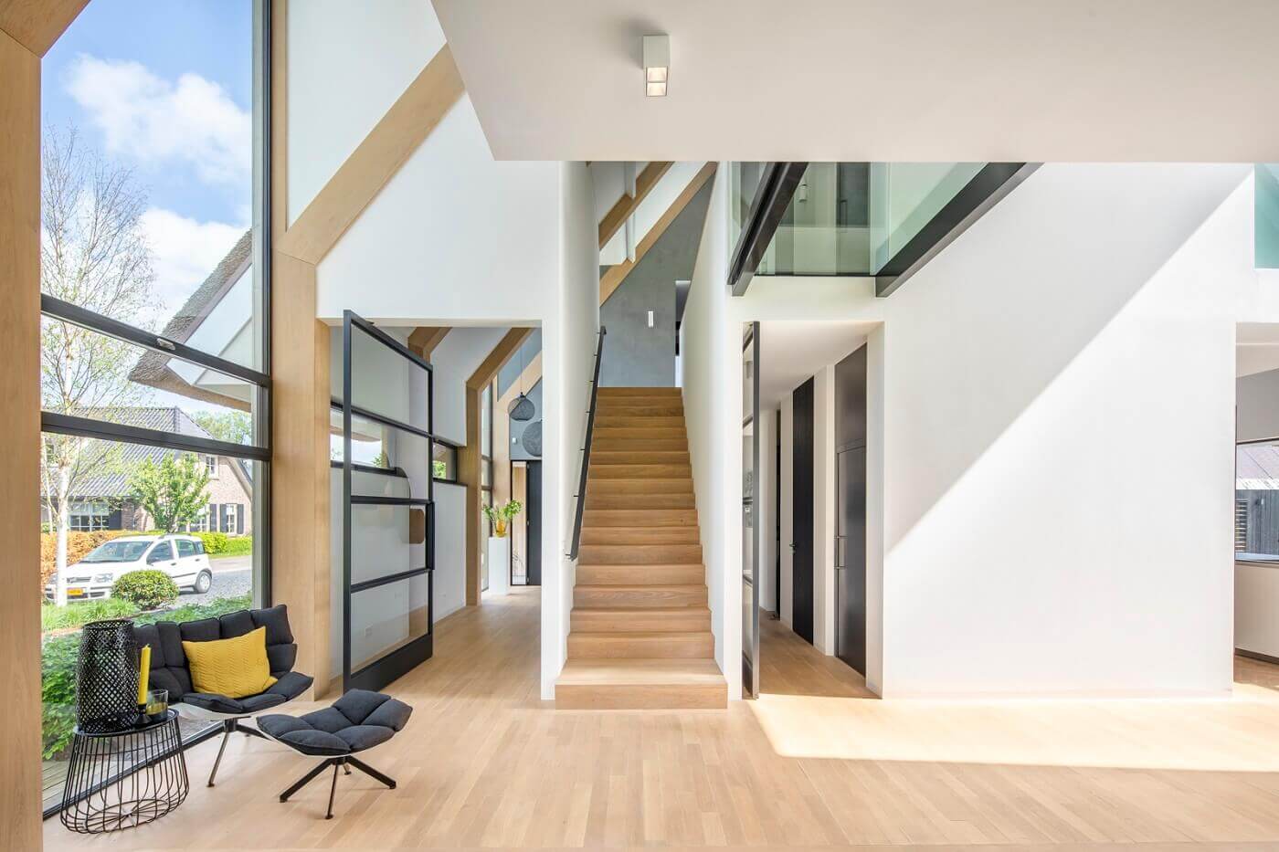 Naar binnen draaiende ramen & deuren