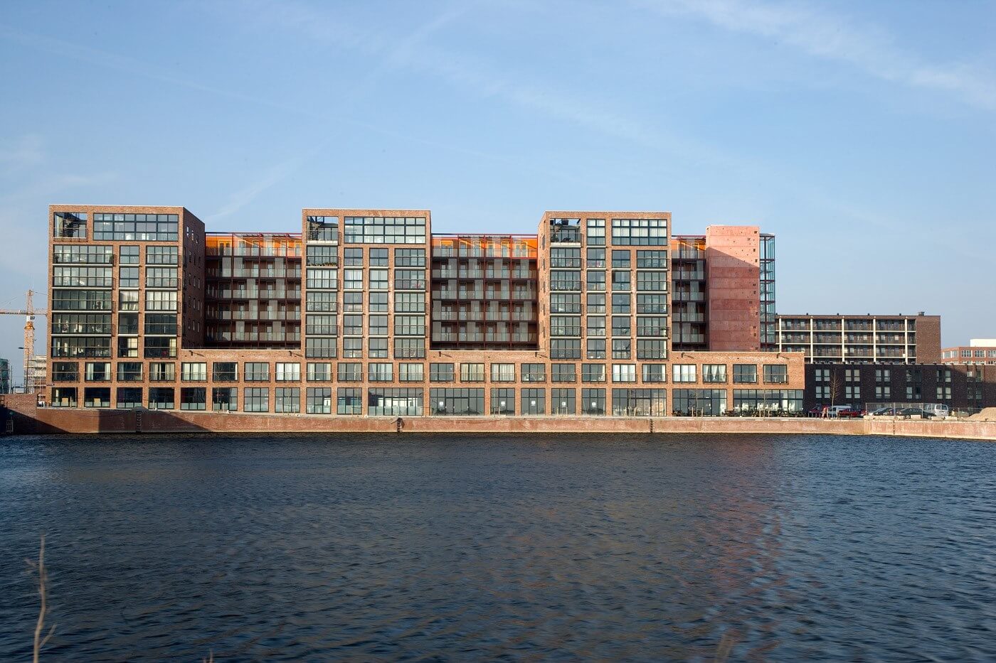 De Havenmeester (blok 42B), IJburg Amsterdam - Windschermen - Metaglas
