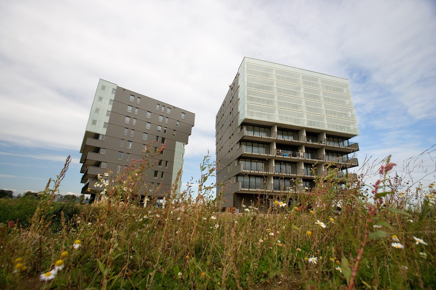 Villa Voile Leidsche Rijn - Vouwende balkonbeglazing - Metaglas